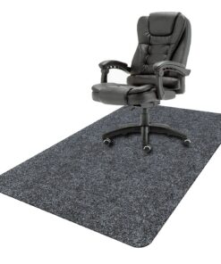 HengLiSam Bürostuhl Bodenschutzmatte Grau 90x120cm Schreibtischstuhl Unterlage Verbesserte Version Professioneller Schut