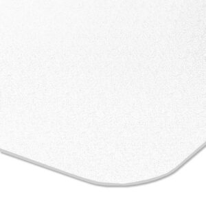 etm® Bürostuhlunterlage - Bodenschutzmatte --transparente Schutzmatte für Büro - ideal für Familie und Business - 120x75