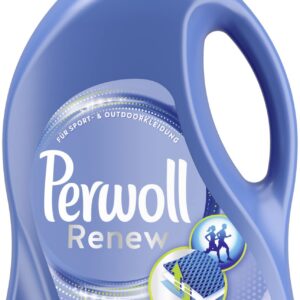 Perwoll Renew Sport Flüssigwaschmittel Für Sport- und Funktionskleidung (25 Wäschen) - Intensive Reinigung und Feinheit