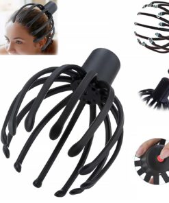 Elektrischer Octopus Kopfmassagegerät für Entspannung und Stressabbau | Octopus Kopfmassagegerät 360°-Drehung und 3 Mod