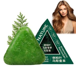 Natur Triangle Shampoo Bar Beruhigt Und Stärkt Das Haar Für Frauen Und Männer Sanfte Reinigung Und Pflegende Pflege (1PC