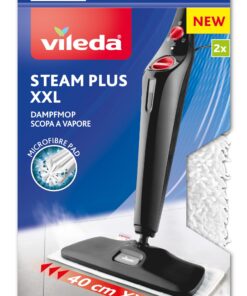 Vileda Steam XXL Ersatzpads | Mikrofaser Reinigungstücher für Dampfreiniger - Hygienisch & streifenfrei, entfernt 99,9%