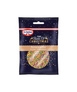 Dr. Oetker Dekor Nonpareilles Zucker-Streudekor 30g - Dekoratives Zuckerstab-Spritzen für.Engineureure - Dessert-Party-Z
