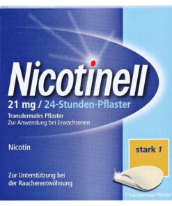 Nicotinell 52,5 mg 24-Stunden-Pflanzliche-Transdermalplaketten für Raucher in der Nikotinsättigungsphase