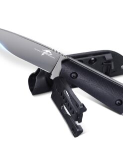 Purple Dragon Schärfes Outdoor Messer für Geschenke, Full Tang Jagdmesser, ideal für Männer