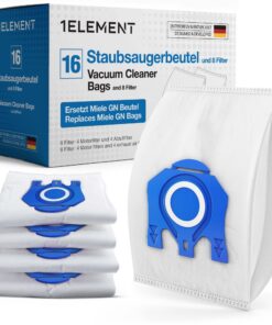 16 Staubsaugerbeutel für Miele Complete C3 & C2 Ersetzt 9917730 16 Staubsaugerbeutel für Miele Classic C1 Ersetzt S5000