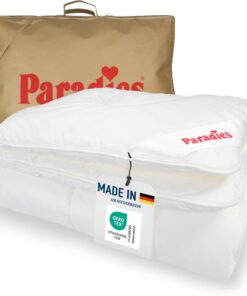 PARADIES Prima Duett Bio Winterdecke 135x200 cm - kuschelig & warm für den Winter | OEKO-TEX STANDARD 100