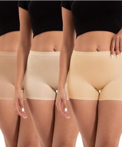 ATMUGAKTIVE INNERSY Boxershorts für Damen | BEINBOYSCHORTEST Ricky Boxershorts Oeko-Tex | ATMUGAKTIVE POLYAMID Panties