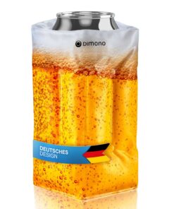 Diomono® Kühlmanschette für Bier- und Weinflaschen - Schnelle Flaschenkühlung für Partys