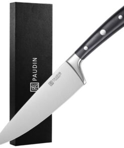 PAUDIN Kochmesser für Profis 20 cm edler Stahl scharf und langlebig mit ergonomischem Griff