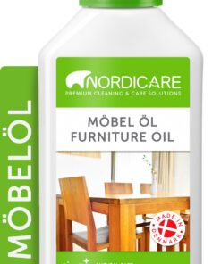 Nordicare Holzöl 275ml Pflege für Eiche und Buche | Nordicare Holzlasur Leinölfirnis 275ml Holzpflege | Nordicare Möbel