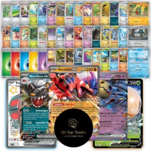 50 Pokémon Karten + seltene GX, EX oder V Starter Karten - perfekt für Sammler & Fans - Versand in BB-Toy-Trades Versand