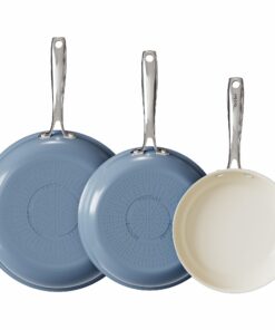 Redchef Antihaftbeschichtete Bratpfanne, Ceramiktöpfe und Pfannenset, Ideal für das gesamte Familienessen, für jeden Tag
