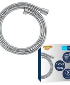 GROHE Vitalioflex Duschschlauch aus Metall 1,25m chrom druckbeständig universeller Anschluss