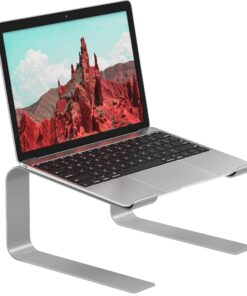 BONTEC Ergonomischer Laptop Ständer für Schreibtisch, kompatibel mit 10-17,3-Zoll-Laptops,Ideal für Büro-Benutzer im Hom