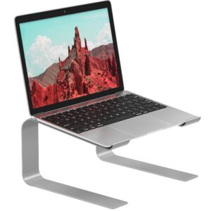 BONTEC Ergonomischer Laptop Ständer für Schreibtisch, kompatibel mit 10-17,3-Zoll-Laptops,Ideal für Büro-Benutzer im Hom