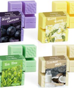 Sojawachs Vegan Raumduft Geschenkset Muttertag | Sojawachs Vegan Melts Yoga Entspannung | Sojawachs Vegan Weihnachten R