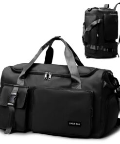 Sporttasche Damen Herren 42L Wasserdicht Reisetasche Fitness-Fitnesstasche für Reisen und Sport Schwimmtasche