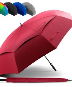 STYNGARD XXL Regenschirm Groß Sturmfest - Golfschirm mit Doppelbespannung für maximalen Wind- und Regenschutz Modell - R