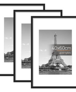 Upsimples 3 Pack Bilderrahmen 40x60, perfekt für jeden, der Fotos und Bilder ausstellungsbereit macht. | Upsimples 3 Pa