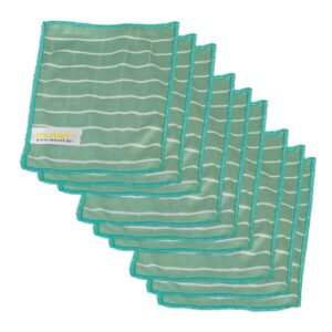 MuxelGrünBambusReinigungstuch für Brillen9Tücher20x15cmPolyesterPolyamid