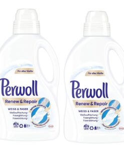 Perwoll Renew und Repair Weissliche Faserschutzweiß-Waschmittel, 48 Waschladungen, ideal für weiße Wäsche