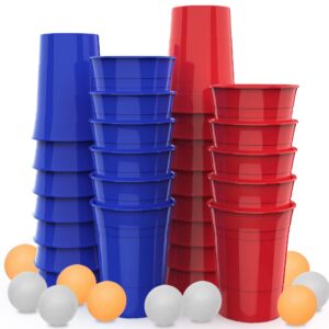 AOLUXLM 26 Hartplastik Trinkbecher, Bruchfeste und Wiederverwertbar, für Erwachsene und Familie, Polypropylen (PP), 473