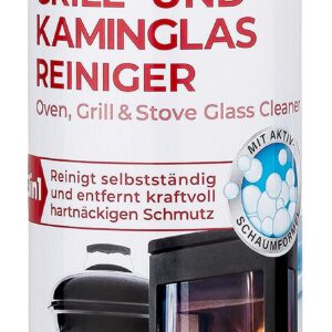 HEITMANN Backofen- und Grillreiniger | Kraftvolle Reinigung für hartnäckige Verschmutzungen | Effektiv gegen Fett, Einge