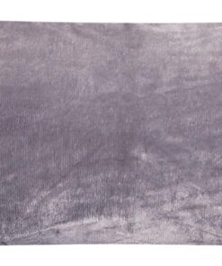 Fleece Winter SeitenschlacHERKissen Bezug - flauschig weich und warm, kuschelig - Anthrazit - 40x145cm - 1 Stück Fleece