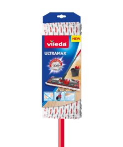 Vileda UltraMax Mop + Knutschflächen + Hausfrauen + Einzel flattigen Fl.lieder | Vileda UltraMax Mop + 360° Drehung + J