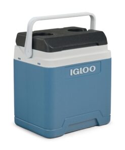 IGLOO IP27 Eisblaue Thermobox 27 L - Perfekt für Freizeit, Beruf und Camping mit Passivkühlung