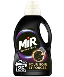 Mir Black Ravive & Repare - Spezialwaschmittel für Schwarz - 25 Waschgänge (1,5 l) - Auffrischung