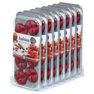 Bolsius AROMATIC Wax Melts Wachs Duft Schmelzblüten Düfte Für Zuhause (Baked Apple W26) Bolsius AROMATIC Wax Melts Wac