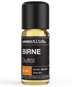 Düfteöl Birne - Aromatherapieöl - Für Ruhe und Entspannung - Premium-Qualität, 10ml