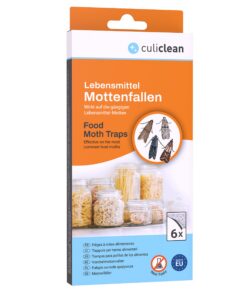 culiclean 6X Lebensmittelmothfallen, Lebensmittelmotten anzeigen, Küchen-Spezialisten