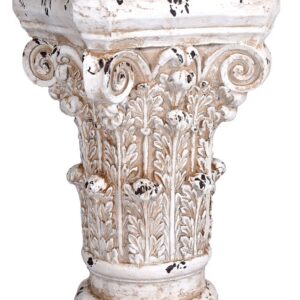 Unbekannt Palazzo Säule Podest Beige 64cm Exklusiv Dekosäule