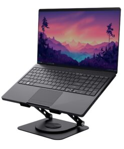 Zeff Höhenverstellbarer Laptop Ständer für 16 Zoll Laptops - Home Office und Schreibtisch - Anti Rutsch Halterung - Macb