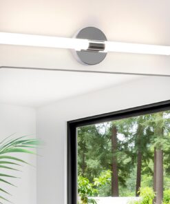 LED Spiegelleuchte Bad - Wasserdicht Badezimmer Lampe 60CM IP44 für Spiegelschrank Beleuchtung