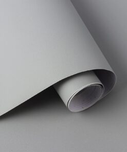 Timeet Selbstklebende Tapete Grau Matt für Küche und Wände 40x300cm Wasserdicht Global Recycled Standard