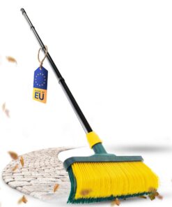 Novaliv Premium Krallenbesen 40cm, Spezialbesen gebogene Borsten, ideal für Garten- und Straßenreinigung, optimal für Ca