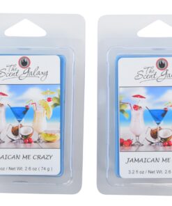 Scent Galaxy Jamaica Me Crazy Wax Melts – Stark duftendes Wachs schmelzt, langanhaltendes Aroma – rein und natürlich – h
