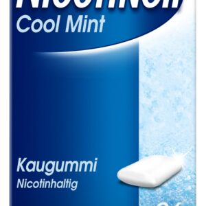 Nicotinell Kaugummi 4 mg Cool Mint, 96 Stk. für schrittweise Raucherentwöhnung und sofortigen Rauchstopp