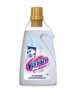Vanish Oxi Action Powerweiss Gel – Reinigungspotenzial und Chlorfreier Wäsche-Booster für Weiß – Babykleidung und Hausha