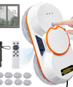 Elektrischer Fensterreiniger Roboter für Innen und Außenfenster mit 3800 Pa Saugkraft | Automatischer Fensterputzrobote