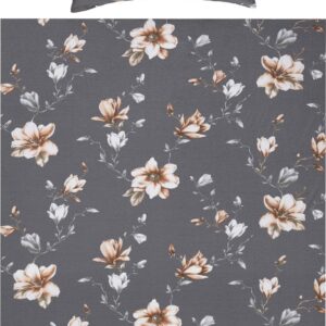 REDBEST Bettwäsche Single-Jersey Anthrazit für Erwachsene zur Sommersaison mit.getMaxTemp+Linderungsfunktion 1x 155x200