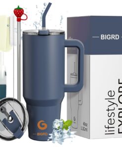 Bigrd 30 oz THERMAL Mug Blau Double-Wall Stainless Steel Leak-ProofCoffee Insulated Travel Tumbler Men Women Insulation