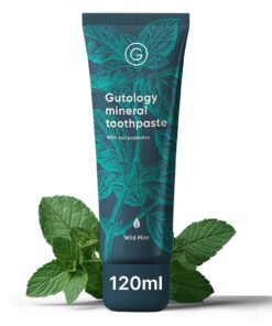 Gutology Hydroxylapatit Zahnpasta 120 ml - Fluoridfrei Remineralisierend für Empfindliche Zähne