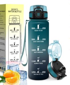 HoneyHolly Trinkflasche Kinder 500ml Kohlensäure Geeignet mit Zeitskala