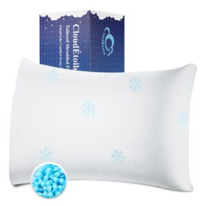CloudÉtoile Hochwertiges Memory-Foam-Kopfkissen - Höhenverstellbar für Orthopädische Unterstützung, ideal für Seitenschl