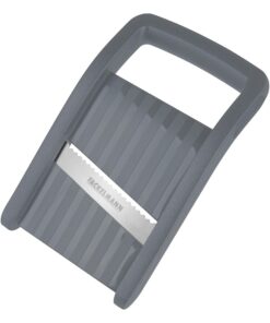 Fackelmann Kompakt-Hobel für Gemüse: Edelstahlklinge undComfort-Griff, ideal für Küche und Garten, praktische Reibe und